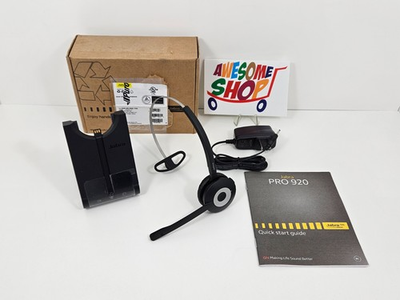 #ad Jabra Pro 920 Mono Manual Wireless Headset System Black Parts Only C $24.99