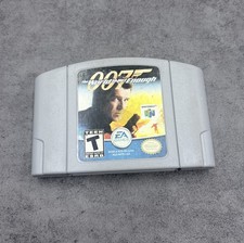 007 The World Is Not Enough (Nintendo 64, 1997) N64 Tested Gray Rare