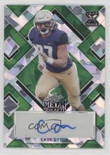 2022 Leaf Metal Draft Green Crystals 2/5 Cade Otton #BA-CO1 Auto 0c3