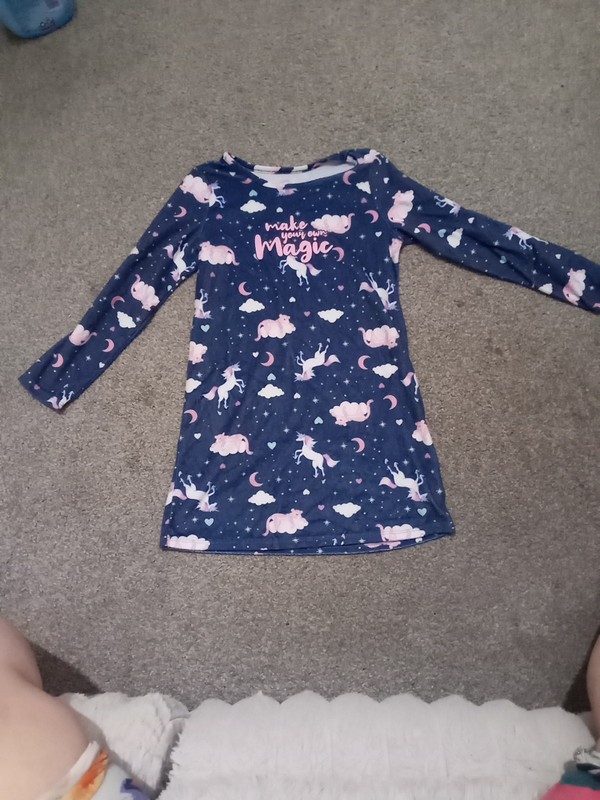 Wonder Nation Girls' Nightgown Size S