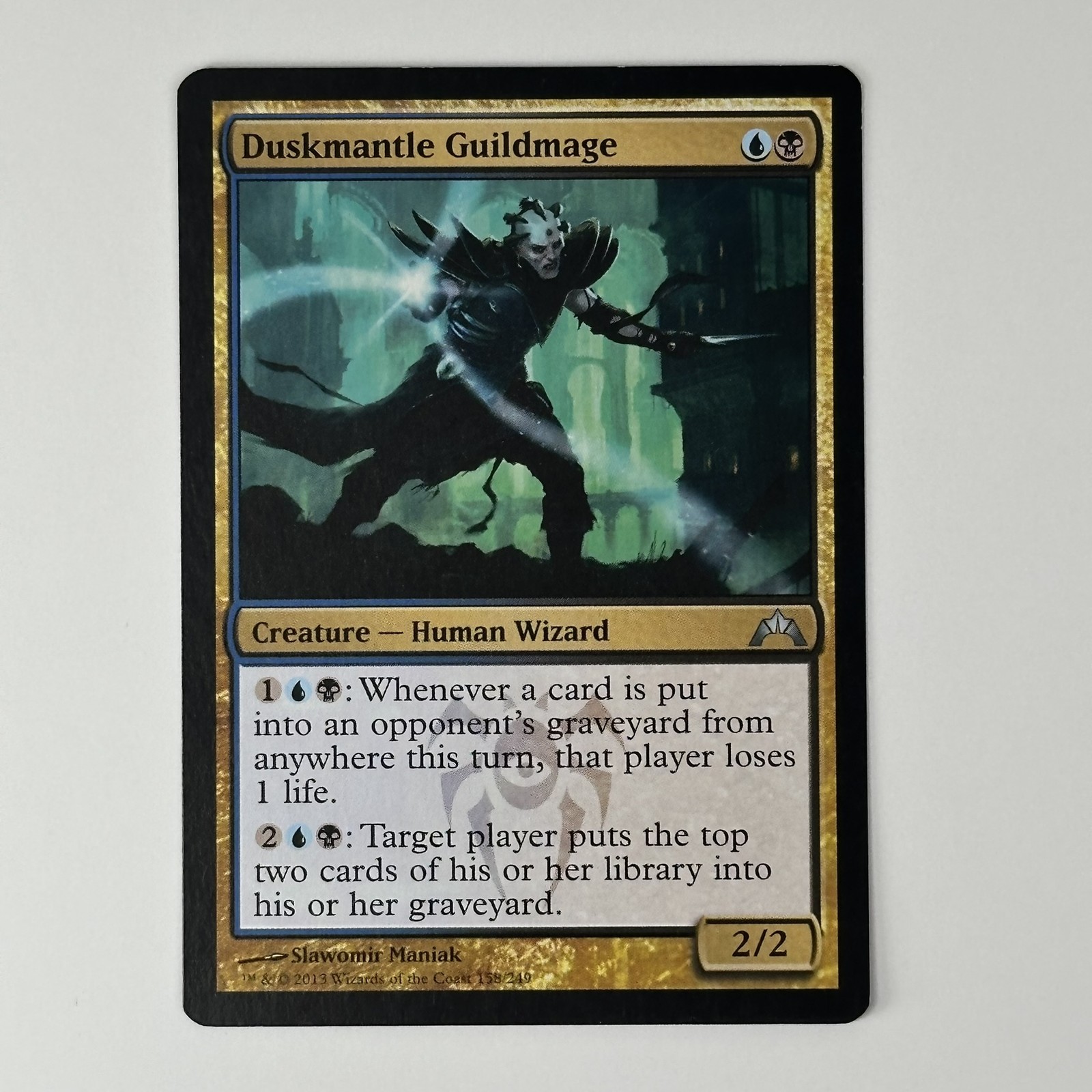 Duskmantle Guildmage 158 NM Normal U Gatecrash MTG