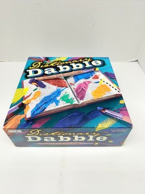 Dictionary Dabble Board Game Patch Games Vintage 1998 New Sealed Parts