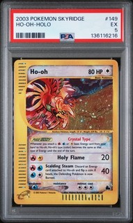 2003 POKEMON SKYRIDGE #149 HO OH HOLO PSA 5