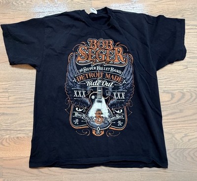 Bob Seger & The Silver Bullet Band Ride Out Tour 2014/2015 Shirt - XL