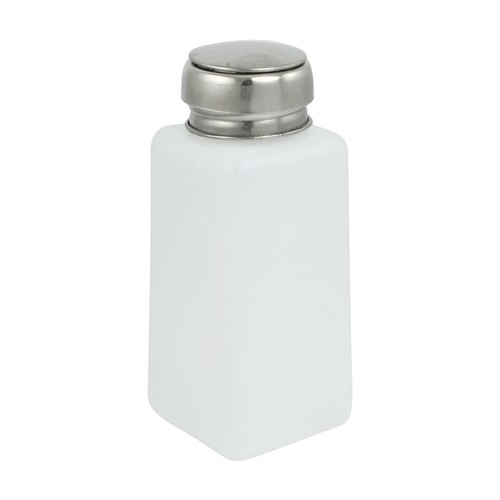 Blanco 250ml Plástico Líquido Alcohol Envase De Botella w Tapa De Metal - Imagen 1 de 1