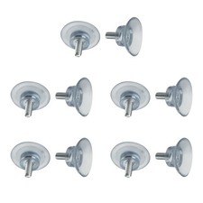 10PACK Strong Suction Cup For Home Furniture Glass Table Top w/ M6 Screw B
