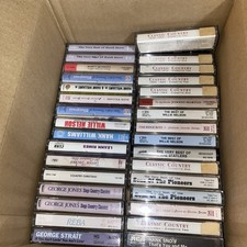 Lot of Cassettes 32 total classic country western music