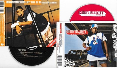 2 x MISSY ELLIOT - work it  + beep me 911 -  CD s
