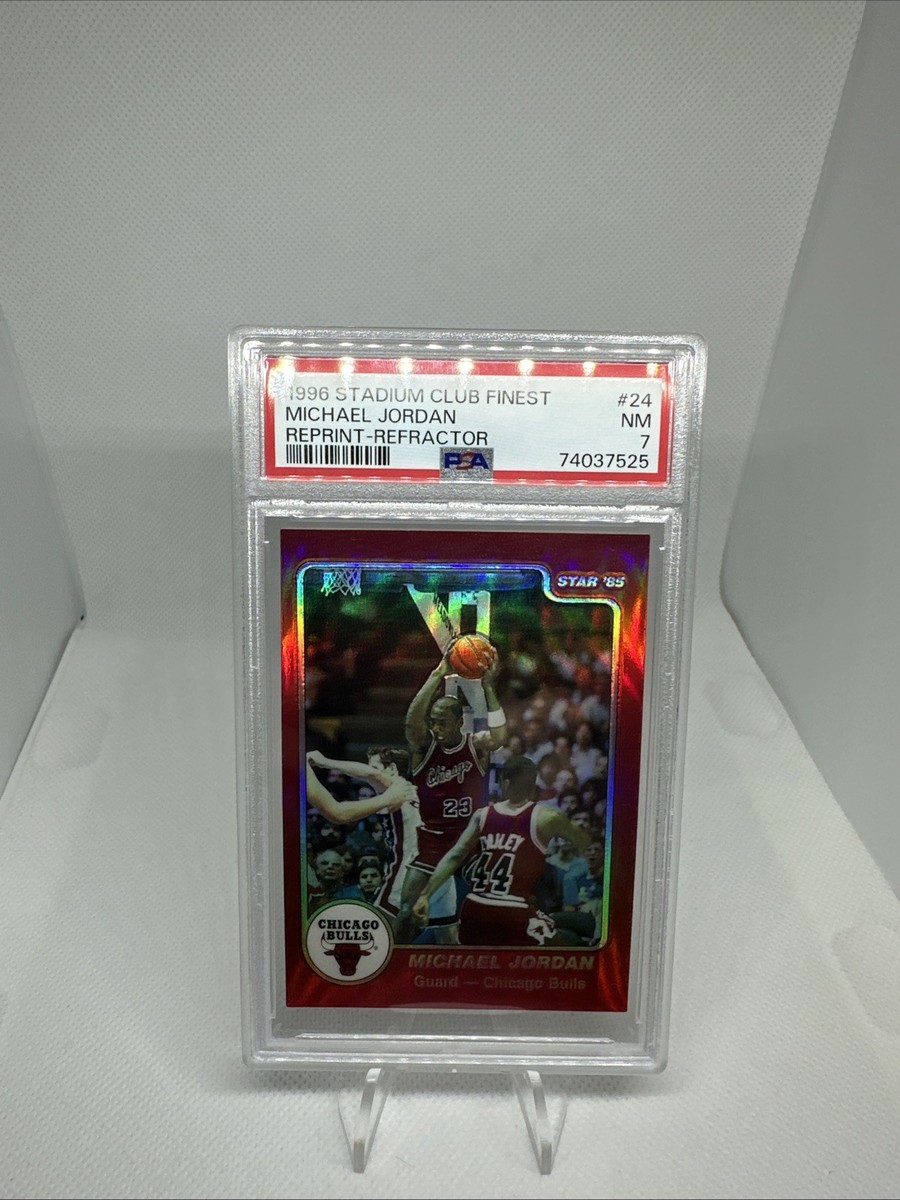 1996-97 Topps Stadium Club - Finest Reprints Michael Jordan