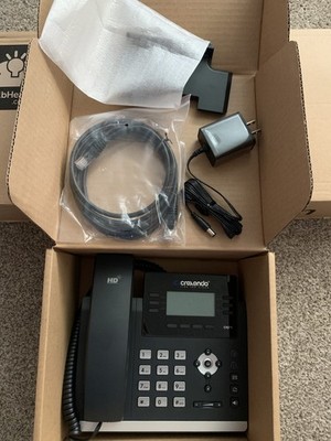 Lot Of 7 Crexendo CX275 IP Phones Yealink SIP-T41S IP Phone Commercial Telephone