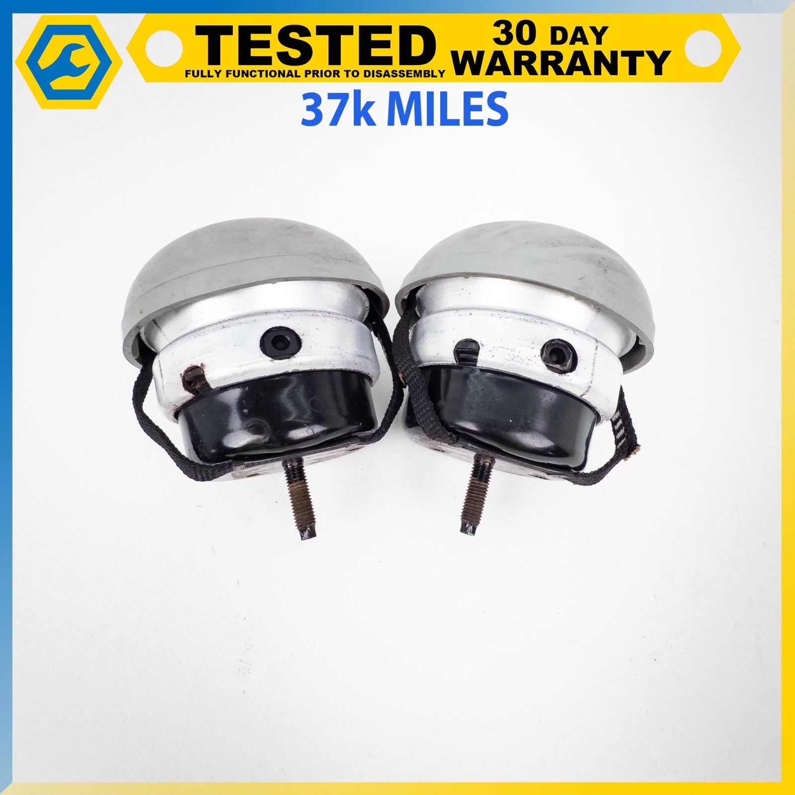 05-12 ASTON MARTIN DB9 LEFT & RIGHT SIDE HYDRAULIC TRANSMISSION MOUNT SET OEM