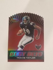 2000 Bowman's Best #B7 Travis Taylor Best Bets Diecut Ravens