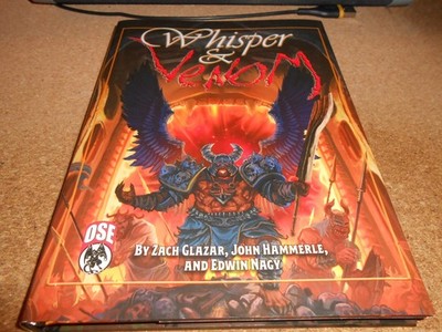 Necromancer Games Dungeons & Dragons OSE Whisper & Venom Hardcover!