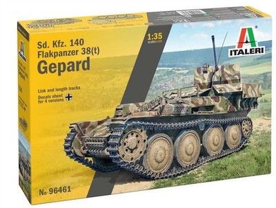 Italeri  1/35 Sd.Kfz. 140 Flakpanzer 38 Gepard #96461 USA Sealed New Release