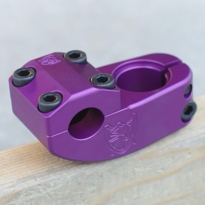 S&M BMX ENDURO V2 BICYCLE STEM MATTE PURPLE PRIMO CULT ODYSSEY
