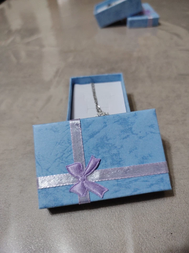 Catenina Con Ciondolo Placcato argento - Immagine 2 di 4