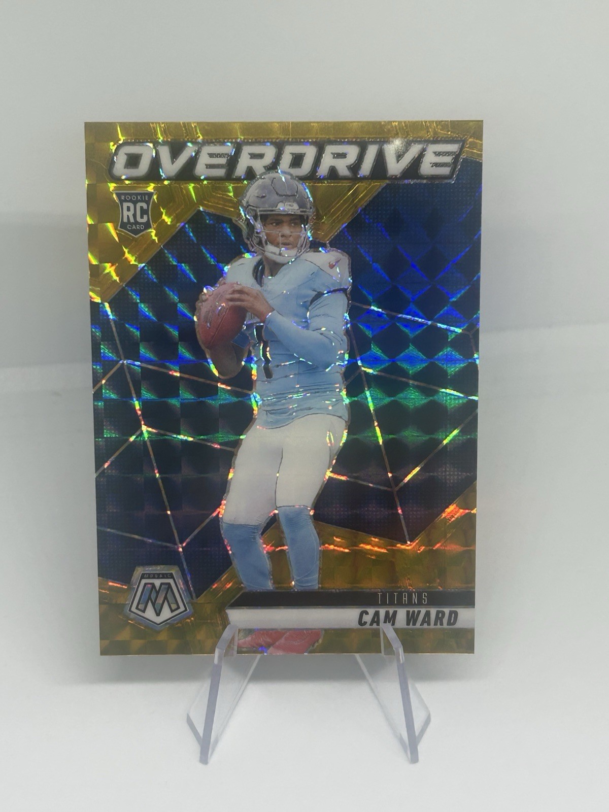 Cam Ward Panini Mosaic Overdrive #2 Gold