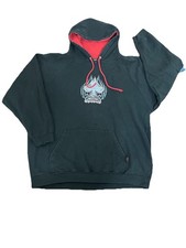 Custom Choppers Top Heavy Hoodie Men s Large Black Biker Motorcycle