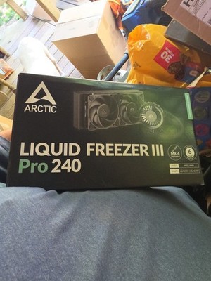 ARCTIC Liquid Freezer III Pro 240-240 mm AIO CPU Cooler, Water Cooling, 38 mm...