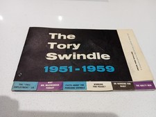 1959 General Election Labour Party  Manifesto Black White  Blue  Historic value