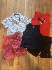 Boys Outfits Bundle 4 Kids Headquarters Puma Warm Weather Nice Casual Athletic
