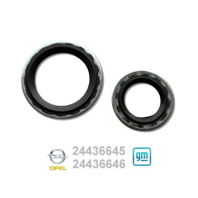 Dichtring für Opel GM Dichtung Kältemittelleitung Klima Astra 24436645 24436646 - Bild 1 von 3
