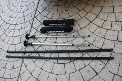 Yakima RailGrab Roof Rack Cross Bar 58” Round Load Bars 