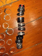 Vintage Assortment Of Silver Tone Decorated Rings Buy Some Or All