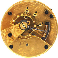 1884 ELGIN POCKET WATCH MOVEMENT 1379932 GRADE 80 18s 15j TR 