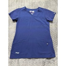 Greys Anatomy Signature by Barco Scrub Set Blue Top S Pants XS