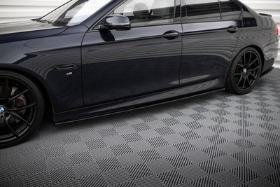 Maxton Design Seitenschweller Ansatz (Paar) passend für BMW 5er F10/ F11 M-POWER