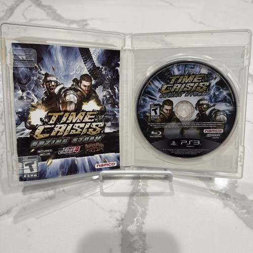 Time Crisis: Razing Storm (Sony PlayStation 3, 2010) CIB PS3 Namco - Picture 3 of 3