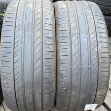 X2 Matching Pair Of 295/40/22 Continental Conti Sport Contact 5 SUV Conti Silent
