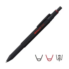 rOtring 600 3 in 1 Multifunction Pen Permanent Black Ballpoint Pencil Stylus