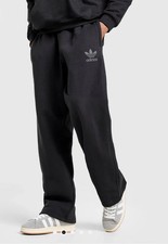 Image of Men's Adidas Originals Trefoil Essentials Open Hem Joggers - Medium