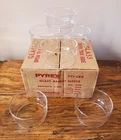Vintage 6 NOS Corning Pyrex Flameware Percolator Glass Basket Sleeve 77-CBG
