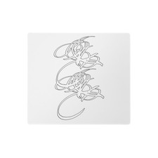 Graffiti Cybersigilism Desk Mat Gaming Mousepad, Neoprene Computer Accessories