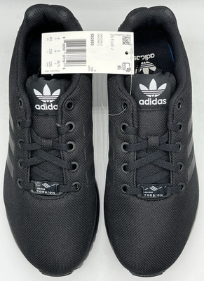 adidas Originals ZX Flux J Core Black 2019 S82695 Size 4.5 NIB