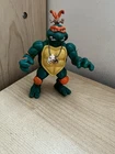 Cave Turtle Mike 1993 Vintage TMNT Teenage Mutant Ninja Turtles Figure Dino