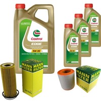 Inspektionspaket 8L Castrol Titanium 5W-30 FüR Audi A6 2.8 FSI 3.0 Tfsi Quattro