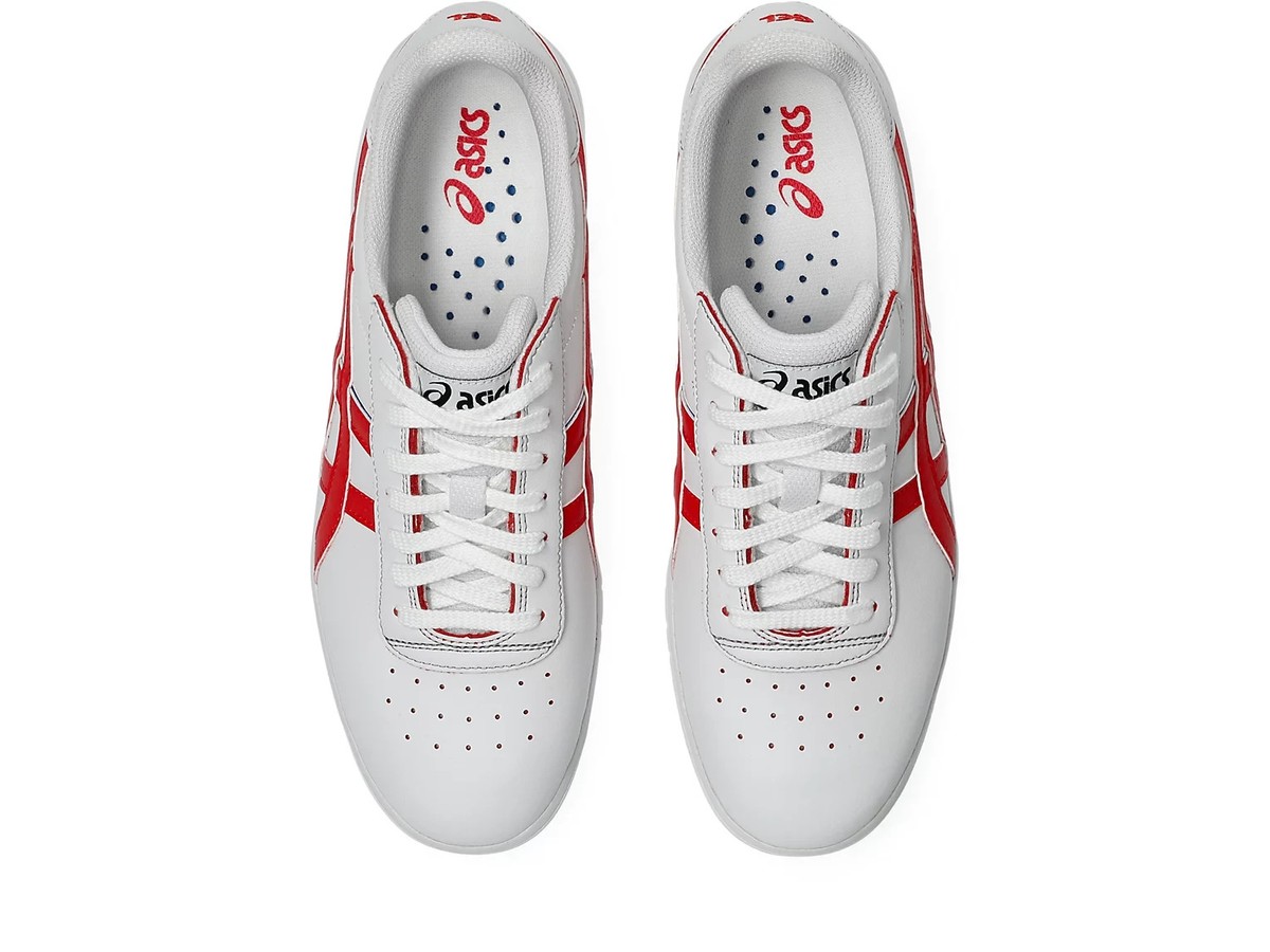 ASICS GEL-VICKKA PRO 1203B086 100 White Electric Red Skateboarding