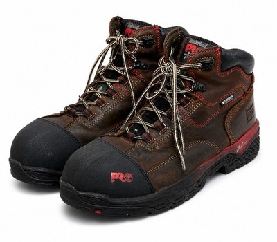 Timberland PRO Work Boots Men s Size 11 Brown Steel Toe Waterproof EH PR Safety