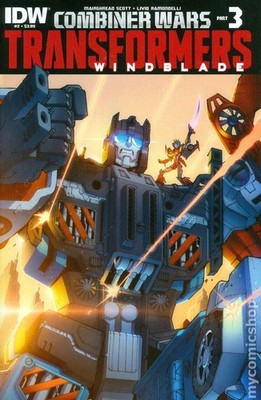 Transformers Windblade Combiner Wars #2 FN 2015 Stock Image