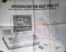 AT&T UNIX PC Computer Anzeigen Print 26. M&auml;rz 1985 Wall Street Journal