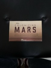 National Geographic NOV 2016 Colonizing Mars Map Poster