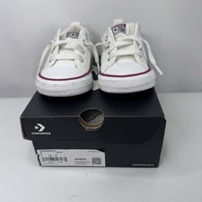 Unisex Toddler Converse Chuck Taylor All Star Classic A01697F Optical White 6
