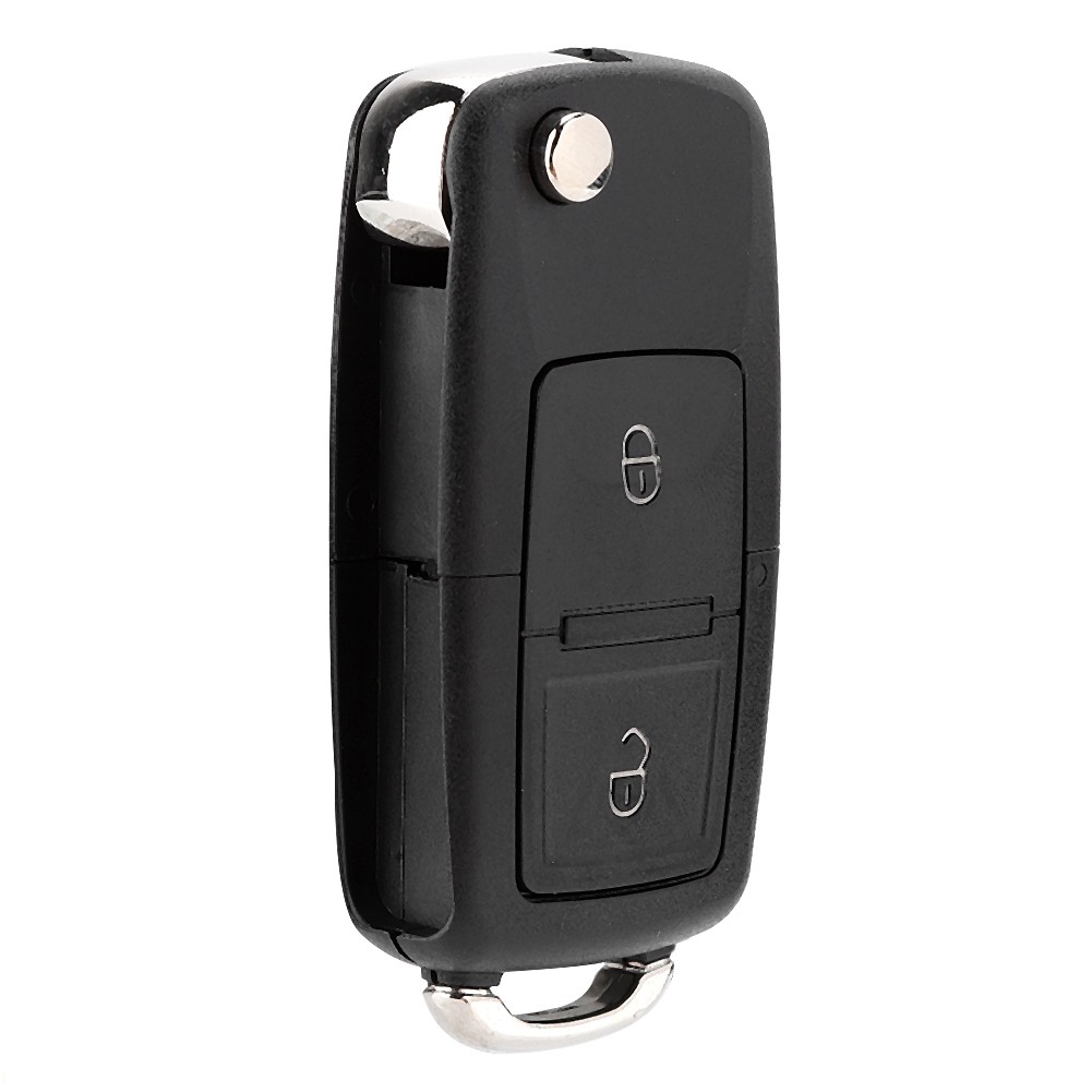 Flip 2 Button Remote Key Fob Case Shell Cover