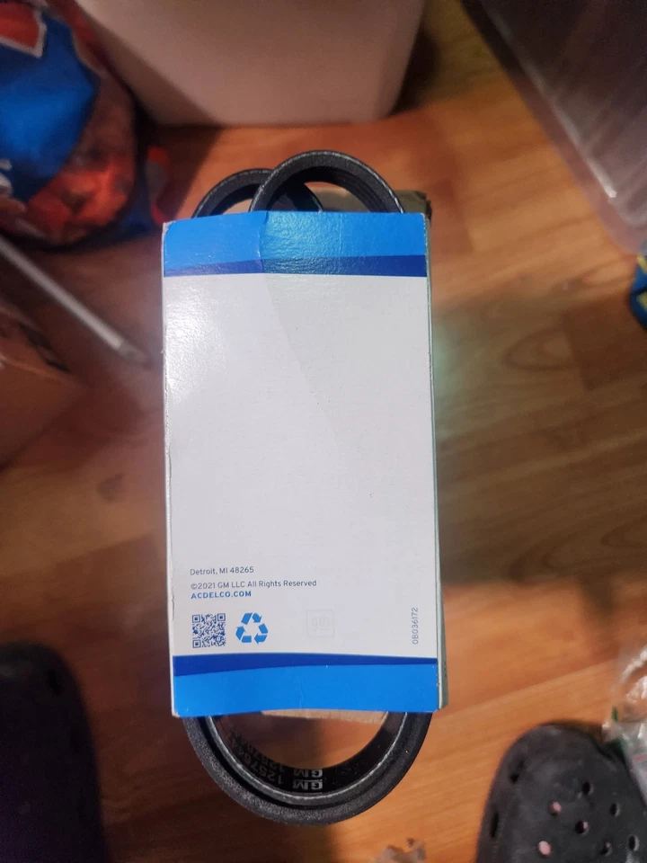 ACDelco GM Equipo Original 12576447 Cinturón Serpentino Acanalado en V Repuesto OEM Foto 2 de 2