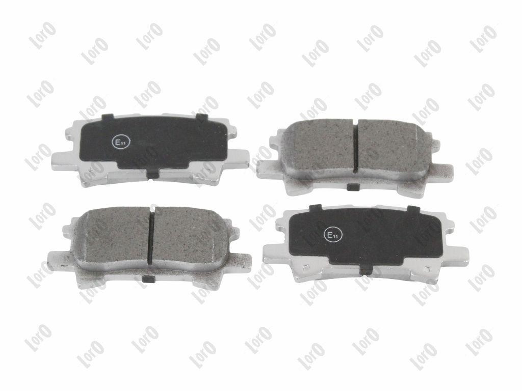 ABAKUS Disc Brake Pad Set 231-02-184 For Lexus, Reinforced, 100% Fit