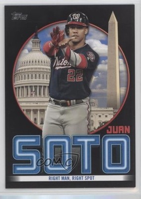 2021 Topps Target Juan Soto Highlights Black 276/299 Juan Soto #JSH-18 02au
